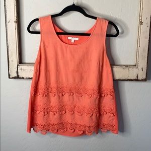 Skies are Blue scalloped blouse